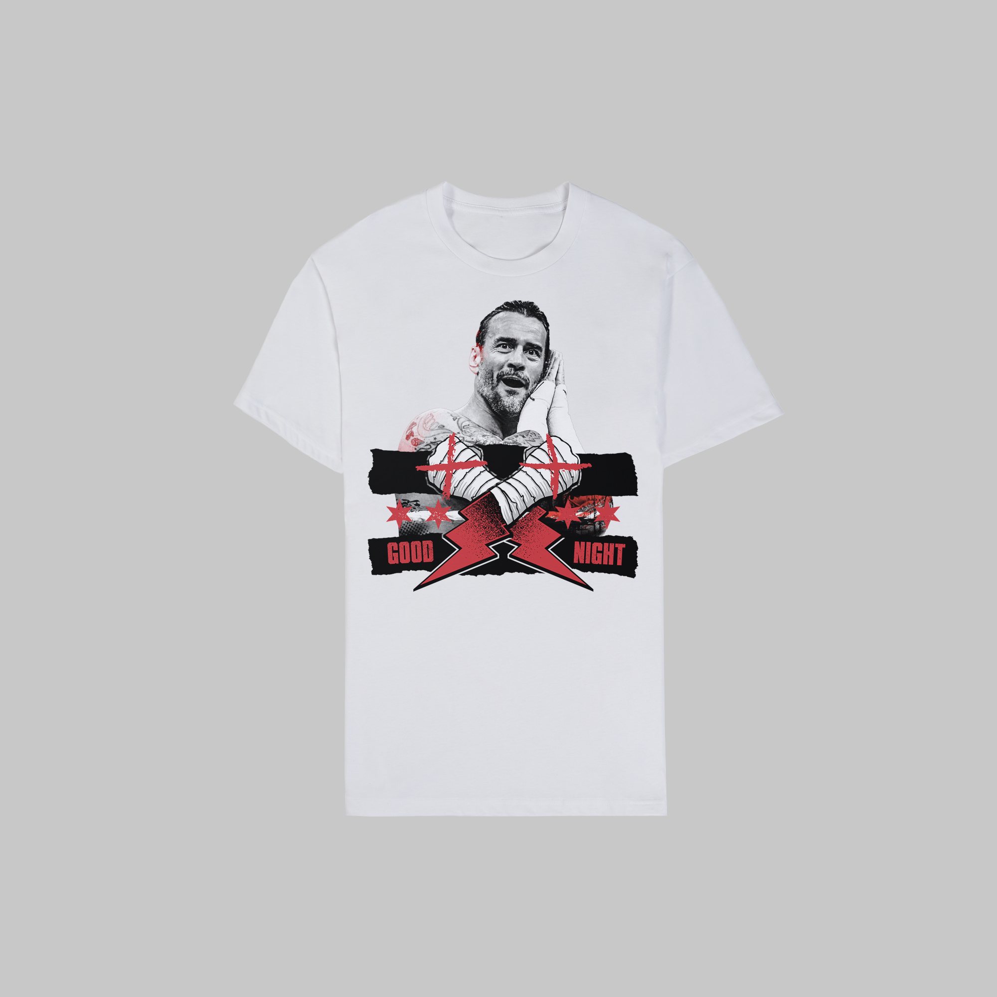CM PUNK GOODNIGHT SHIRT